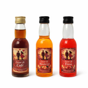 Mini licores artesanos para regalar en San Valentín de Bodegas Grancores